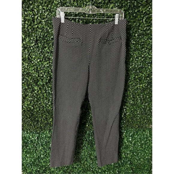 The Essential Slim By Anthropologie Pants Side Zipper Tapered Women's Size 12 - Picture 2 of 7